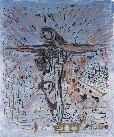 达利 版画 58×48cm